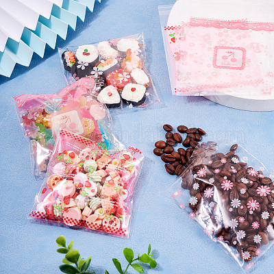 100 шт. 4-х видов полупрозрачных OPP-пакетов для выпечки ABAG-TA0001-37-1