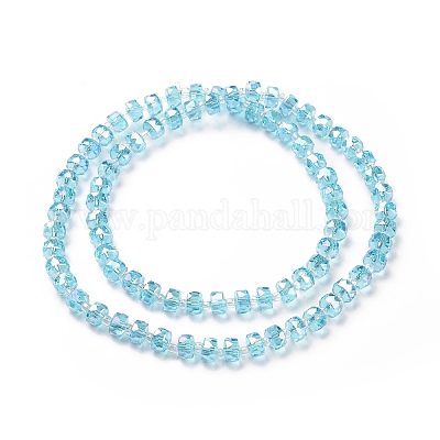 Гальванизируйте прозрачное стекло бисер нитей EGLA-H101-03E-1