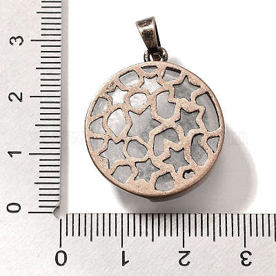 Природного кварца хрустальных подвесок G-P560-01R-18-1