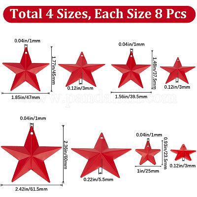 32шт. 4 стильных железных подвески IFIN-GF0001-46A-1