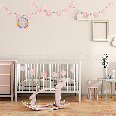 Фетровые цветочные баннеры AJEW-WH20020-107A-1