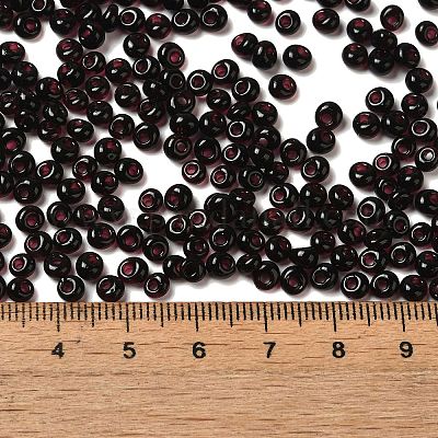 Стеклянные бусины прозрачных цветов SEED-P006-02A-14-1