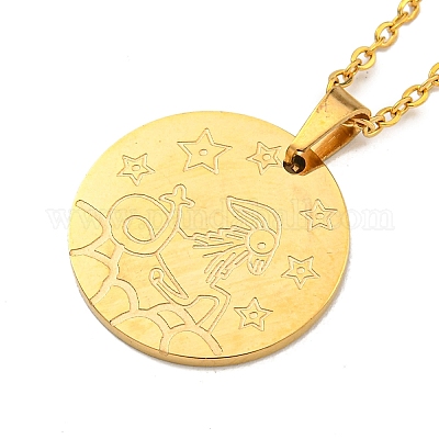 Ожерелья с подвесками в виде созвездий NJEW-S422-04G-10-1