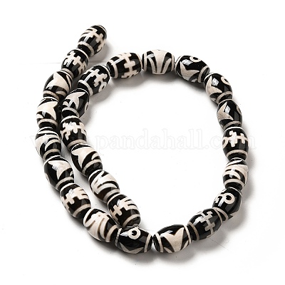 Тибетского стиля DZI бисер нитей G-F726-A14-1