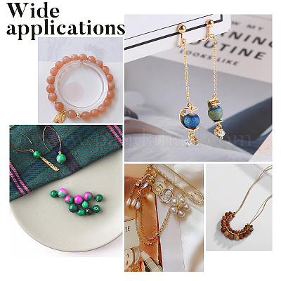 Синтетического малахита бисер нитей G-AR0002-90-1