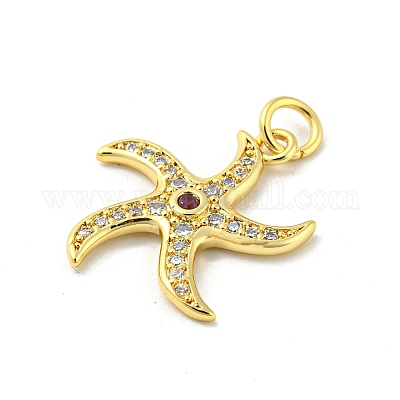 Латунные микро проложить кубического циркония подвески FIND-Z023-02A-1