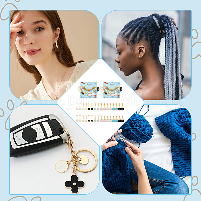 Маркеры для подвесок в виде головы кошки и сердца HJEW-AB00393-1