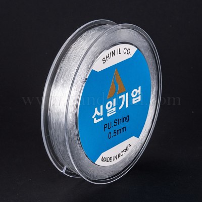 Корейская эластичная эластичная нить с круглыми кристаллами EW-I003-A02-01-1