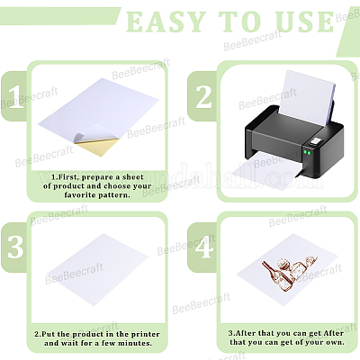 20 лист этикеточной бумаги для принтера&nbsp;DIY-BBC0002-67-1