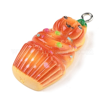 Подвески из непрозрачной смолы на тему Хэллоуина RESI-Z040-01P-03-1