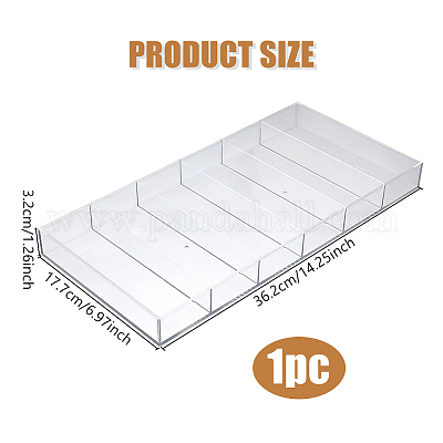 Акриловый лоток для хранения солнцезащитных очков с 6 слотом ODIS-WH0025-235-1