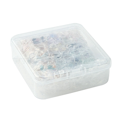 50шт 10 цвета бусины лэмпворк ручной работы LAMP-FS0001-10-1