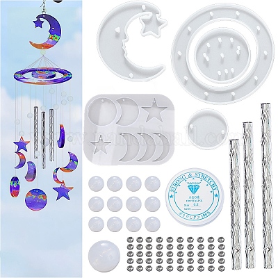 Наборы для изготовления перезвонов луны и звезд своими руками MOST-PW0001-074-1