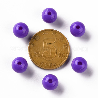 Непрозрачные акриловые бусины MACR-S370-C8mm-31-1