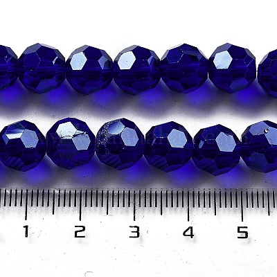 Гальванизируйте прозрачное стекло бисер нитей EGLA-A035-T10mm-A06-1