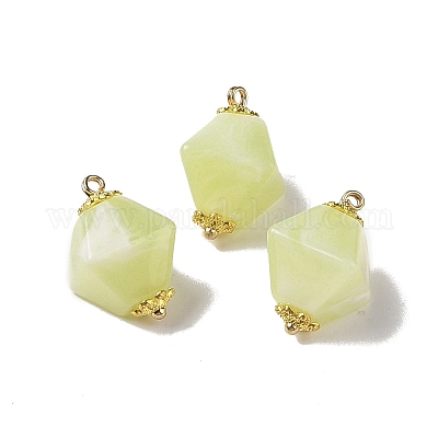 Двухцветные акриловые подвески MACR-C033-07C-1