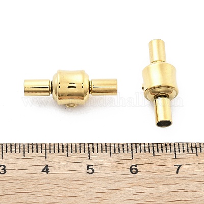 Ионное покрытие (IP) 304 нержавеющая сталь европейские застежки STAS-Z115-04G-06-1