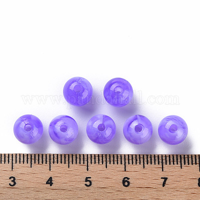 Акриловые бусины MACR-S375-001B-04-1