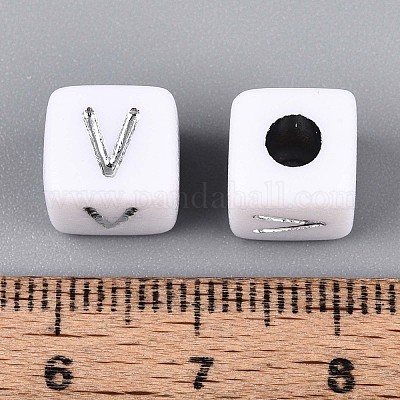 Непрозрачные акриловые бусины SACR-T035-03V-1