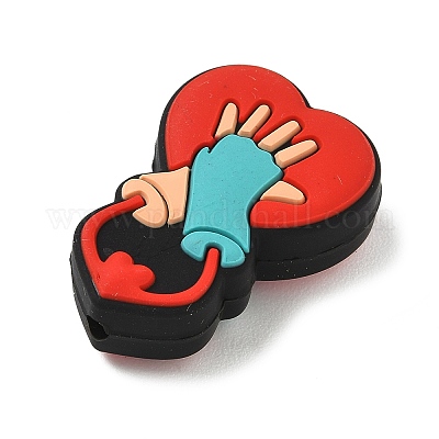 Силиконовые бусины SIL-I018-02D-1