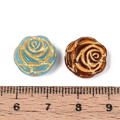 Прозрачные стеклянные бусины LAMP-T021-37M-1