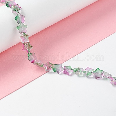 Прозрачный стеклянный бисер нить X1-GLAA-F112-04D-1