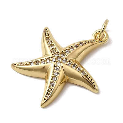 Латунные микро проложить кубического циркония подвески KK-H092-02A-G-1