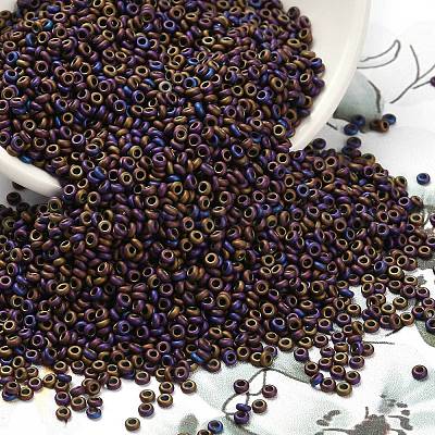 Полукруглые бусины toho 8/0 X-SEED-DR08-0615-1