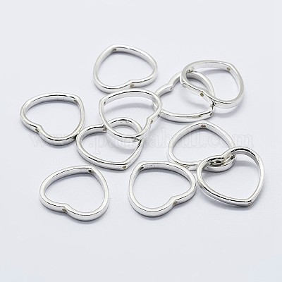 925 Sterling Silber Perlenrahmen&nbsp;STER-F036-15S-16x14-1