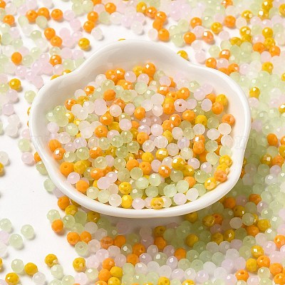 Стеклянные бусины EGLA-A034-LM4mm-28-1