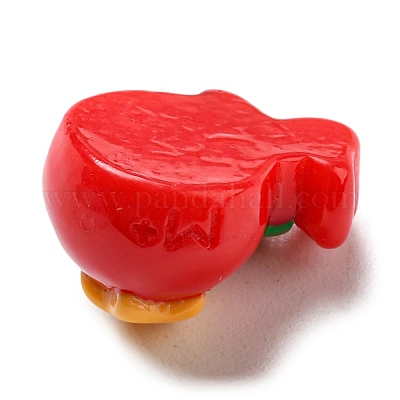 Кабошоны из непрозрачной рождественской смолы RESI-K027-21F-1