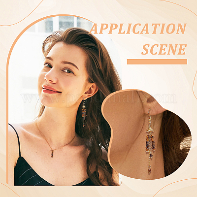 2 нити натуральных бусин тигрового глаза G-NB0004-99-1