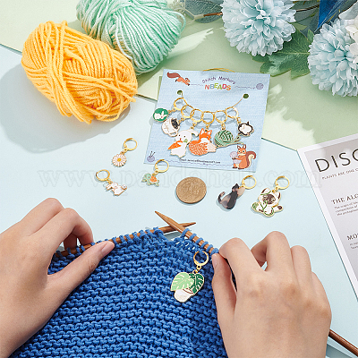 Сплав эмали и акриловые подвесные маркеры для петель HJEW-AB00361-1