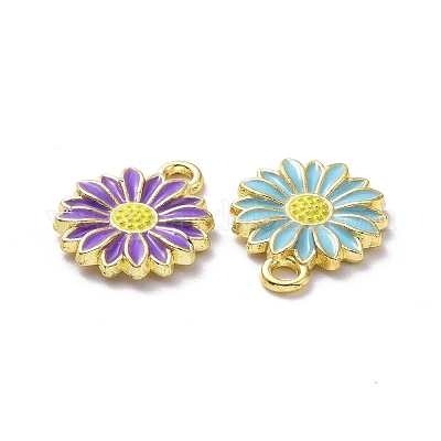 Подвески из эмали и сплава&nbsp;X-ENAM-A139-05G-1