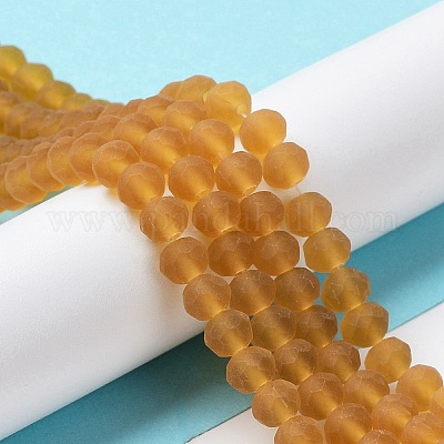 Прозрачные стеклянные бусины&nbsp;X-EGLA-A034-T10mm-MD04-1