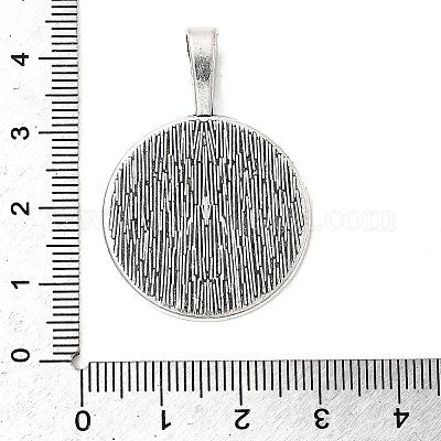 Сеттинги для кулона ( кабошона ) тибетского стиля X-TIBEP-20474-AS-LF-1