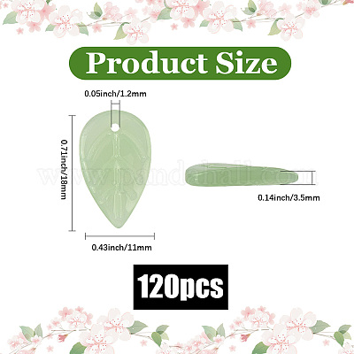 120шт подвески ручной работы лэмпворк LAMP-PA0001-24A-1