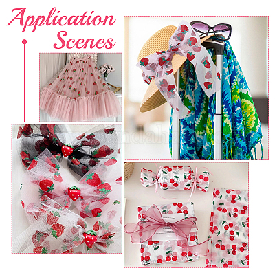 Gaze-Deko-Netz&nbsp;DIY-WH0671-310-1