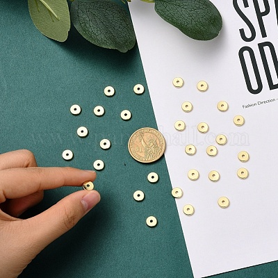 Spacer бисер латунные&nbsp;KK-YW0001-27B-G-1