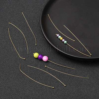 Контакты латунь шаровой головкой X-RP0.6x70mm-G-1