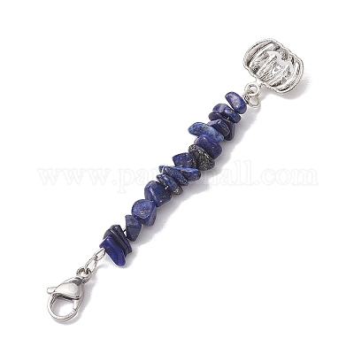 Подвесные украшения из сплава тыквы на Хэллоуин HJEW-JM02073-03-1