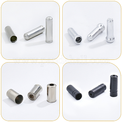 100 pezzi 5 mm alloggiamento per cavi freno per bicicletta 100 pezzi 5 mm alloggiamento per cavi freno per bicicletta