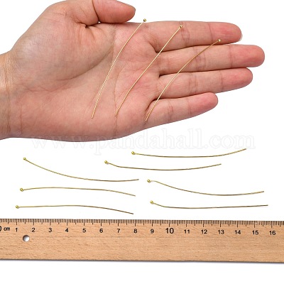 Контакты латунь шаровой головкой RP0.6x70mm-G-1