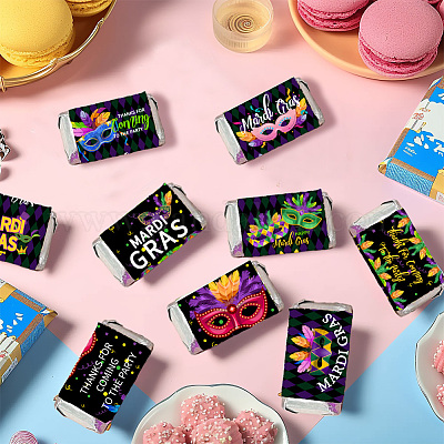 Самоклеящаяся мини-обертка для конфет из листовой бумаги DIY-WH0604-010-1