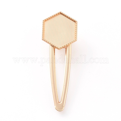 Выводы зажима для волос аллигатора из цинкового сплава PALLOY-E564-34MKCG-1