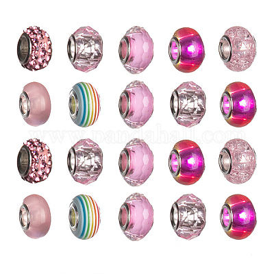 Наборы для изготовления европейских браслетов из сплава своими руками DIY-I108-01C-1