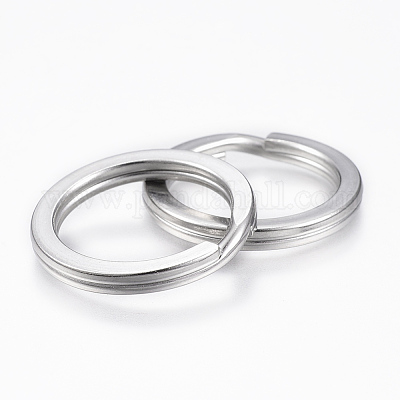 Брелки для ключей из нержавеющей стали 304 STAS-P177-1.8x25mm-P-1