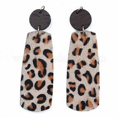 Большие подвески из экологически чистой воловьей кожи FIND-N049-11-05-1