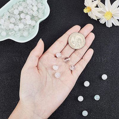 Природных кристаллов кварца бисер нитей G-OC0001-11-1