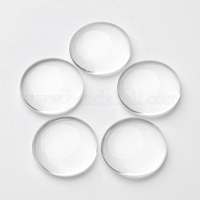 Glas cabochons&nbsp;GGLA-G008-22mm-1-1